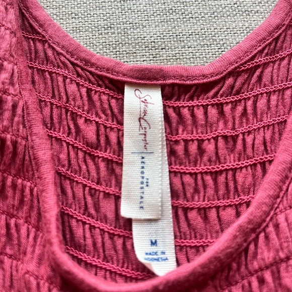 Pink Aero Sabrina Carpenter tank slightly cropped - Picture 2 of 2